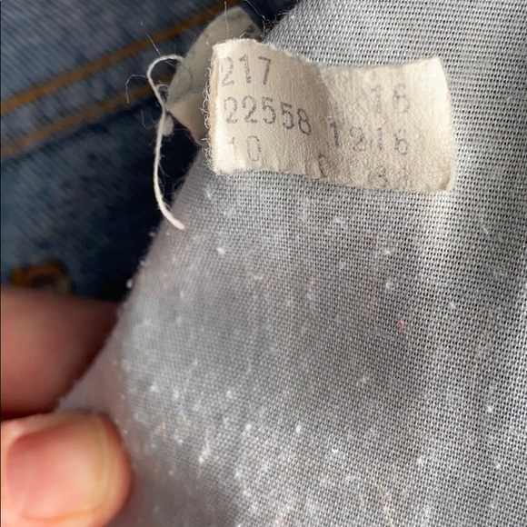 VINTAGE LEVIS 1970s Movin On Jeans - Picture 5 of 7